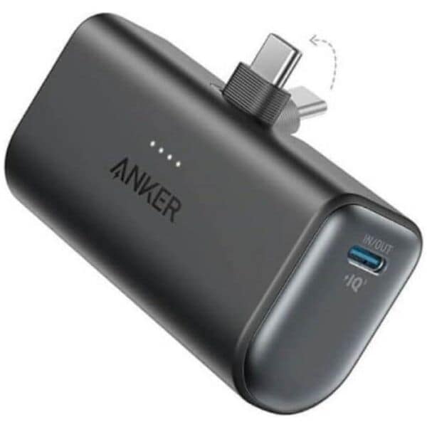 ANKER Powerbank »5000 Nano« 5000 mAh schwarz schwarz, 7.7x2.5x3.68 cm Image
