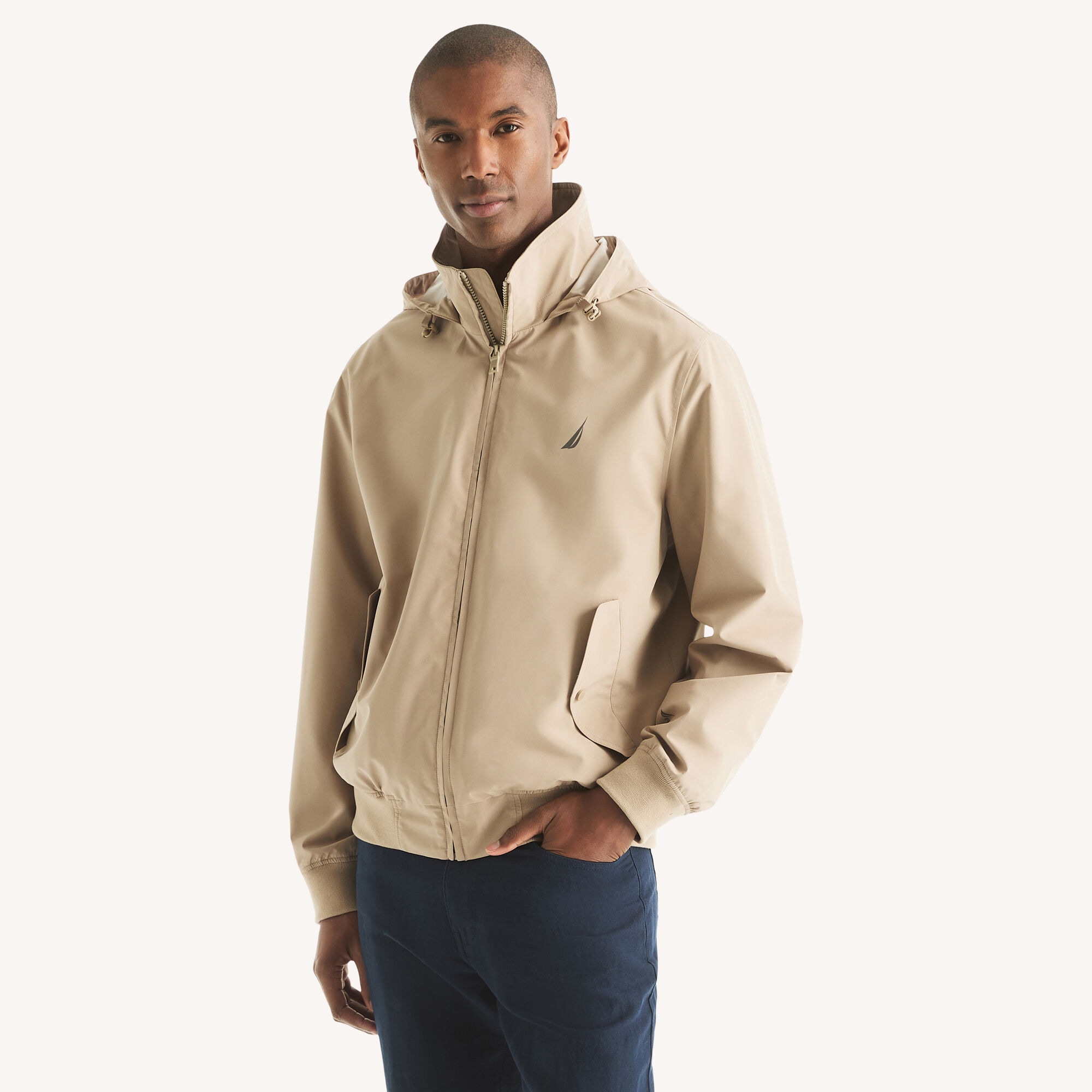 Nautica Men's Bomber Jacket 251 (True Khaki), S