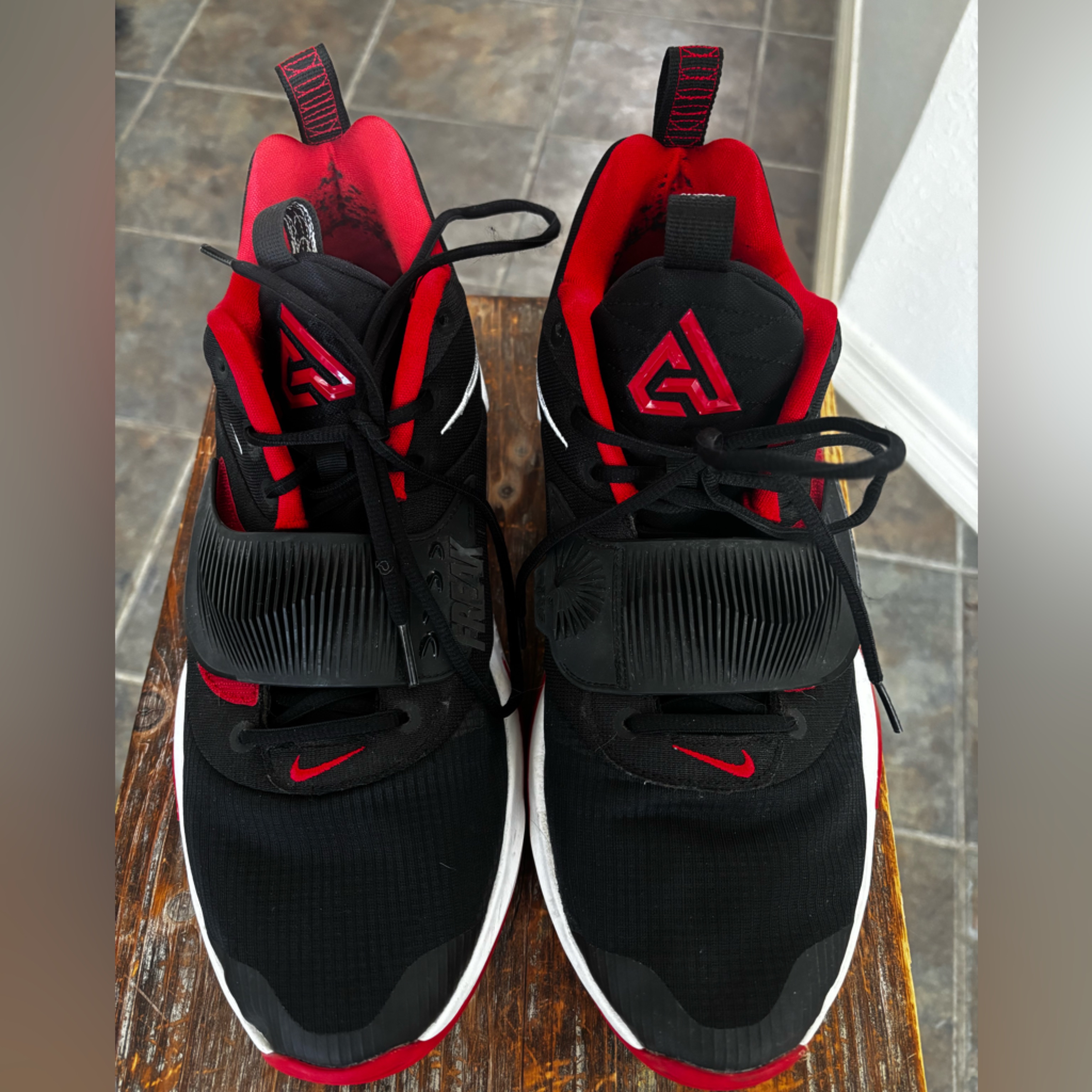 Nike Shoes | Men’s Nike Nike Zoom Freak 3 - Size 14 | Color: Black/Red | Size: 14