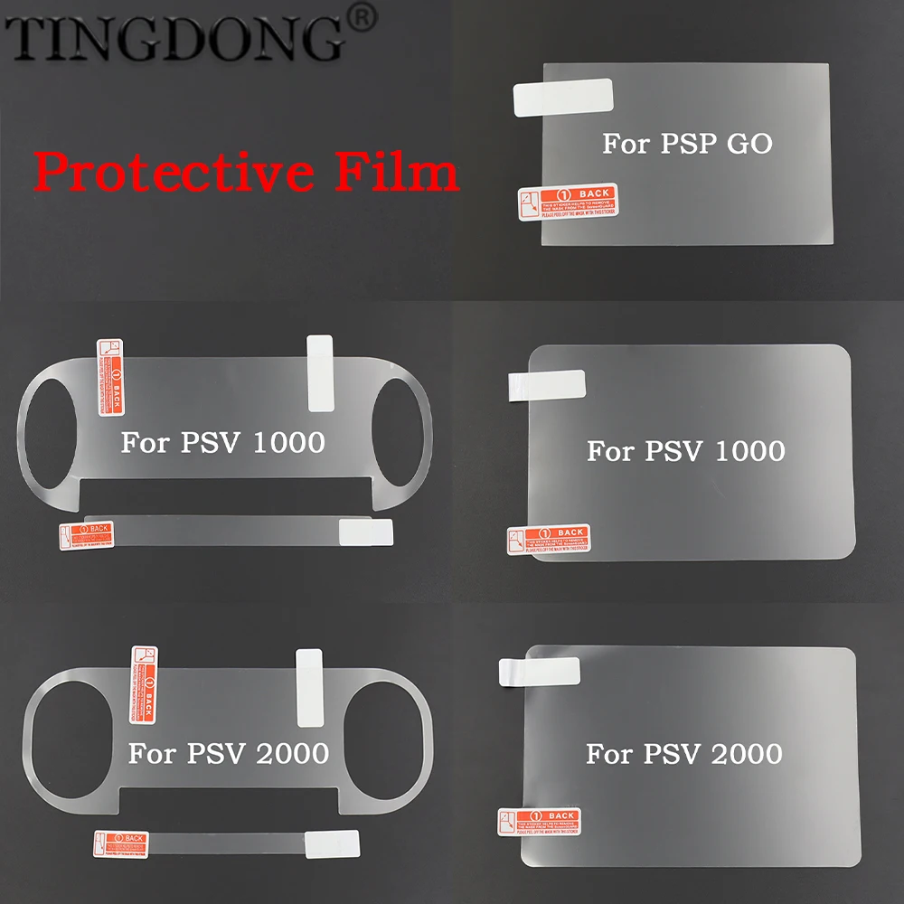 Für PSV1000 Schutzfolie Transparenter Full-HD-Bildschirm für PSV 2000 Schutzfolie HD Kratzfest Image