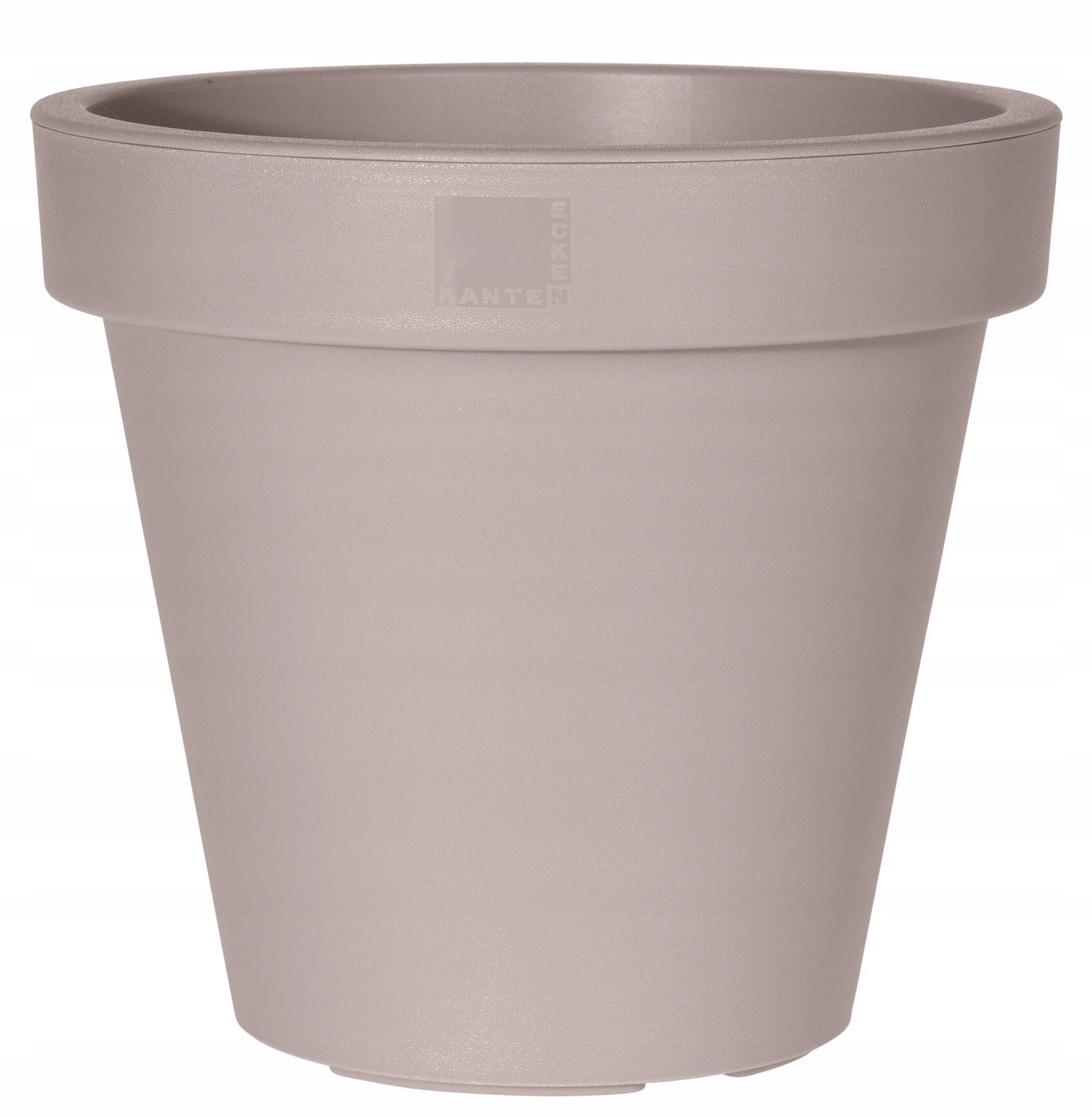 Blumentopf, rund, Kunststoffdeckel, Beige, groß, 80 cm, 1 Stück Image