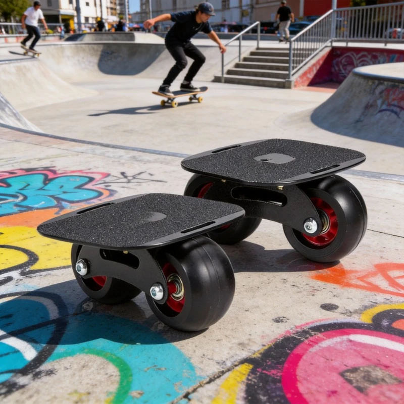 Drift Board Professionelles Biegewellen-Land-Surfbrett Split-Skateboard für Erwachsene und Kinder mit Zubehör Image