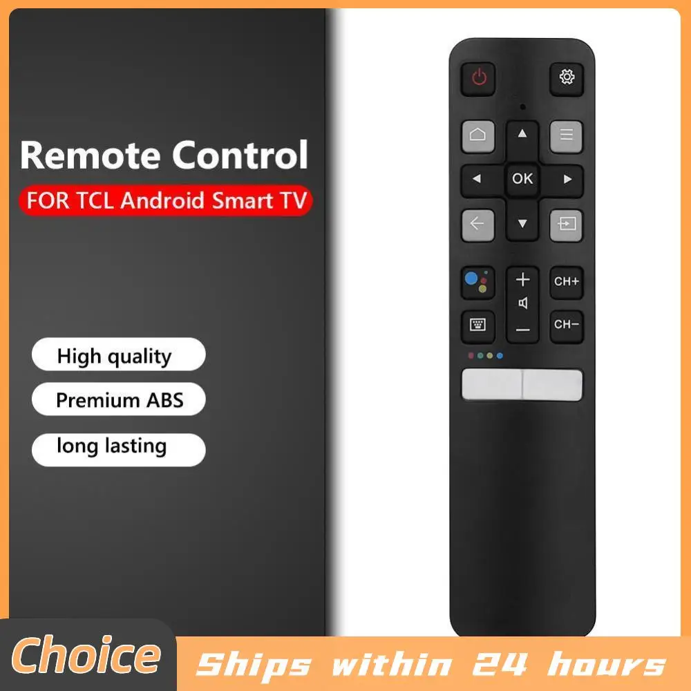 Tragbare Fernseh-Fernbedienung mit Sprachsteuerung, kabelloser TV-Controller, Ersatzteile, Zubehör für TCL Android TV Image