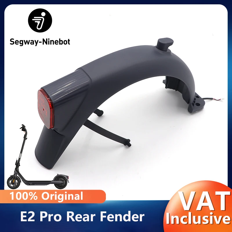 Original Kotflügel hinten für Ninebot von Segway E2 Pro Smart Elektroroller Kotflügel mit Rücklichthalterung Zubehör Image