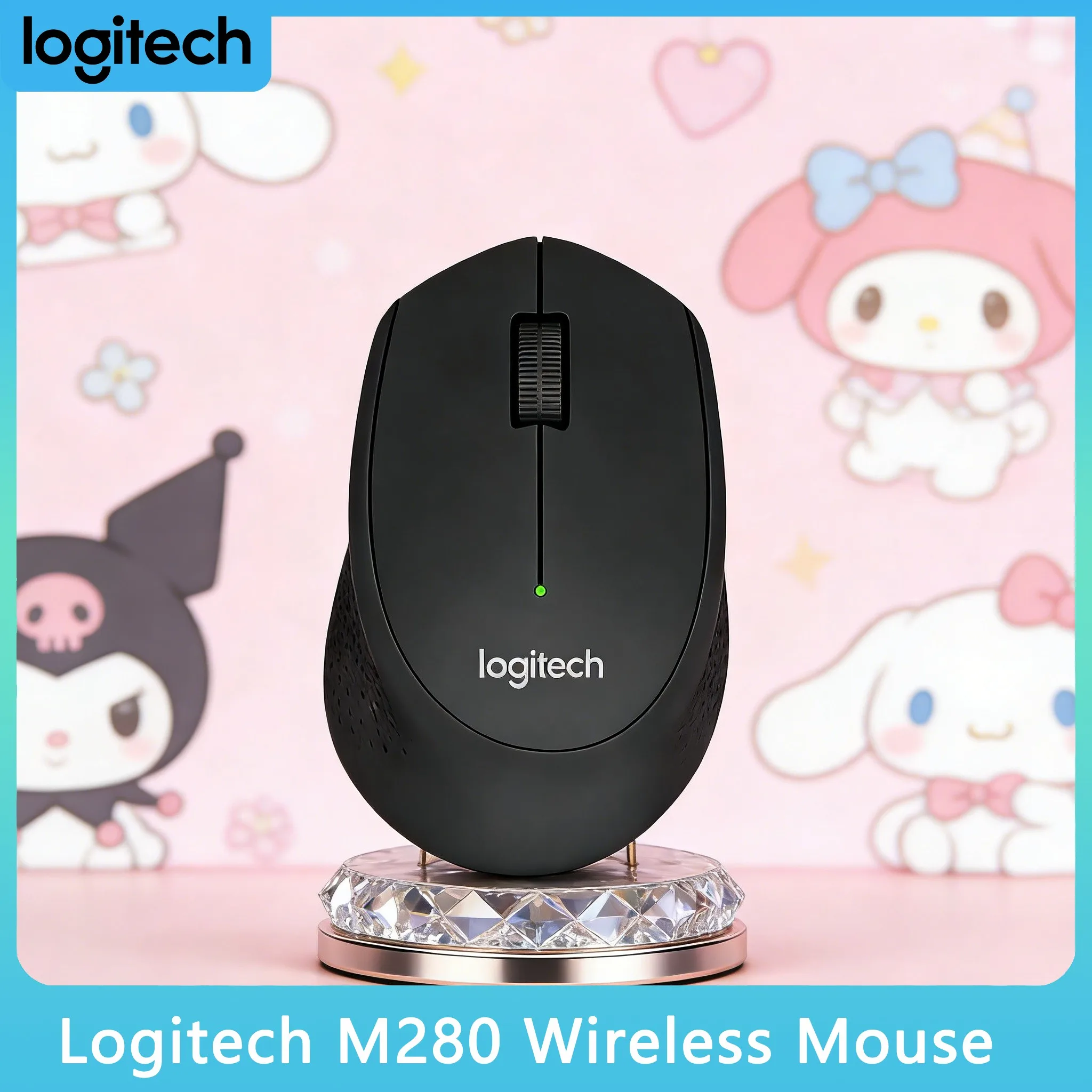 Logitech M280/M330 Kabellose Maus - 3 Tasten + Scrollrad Image