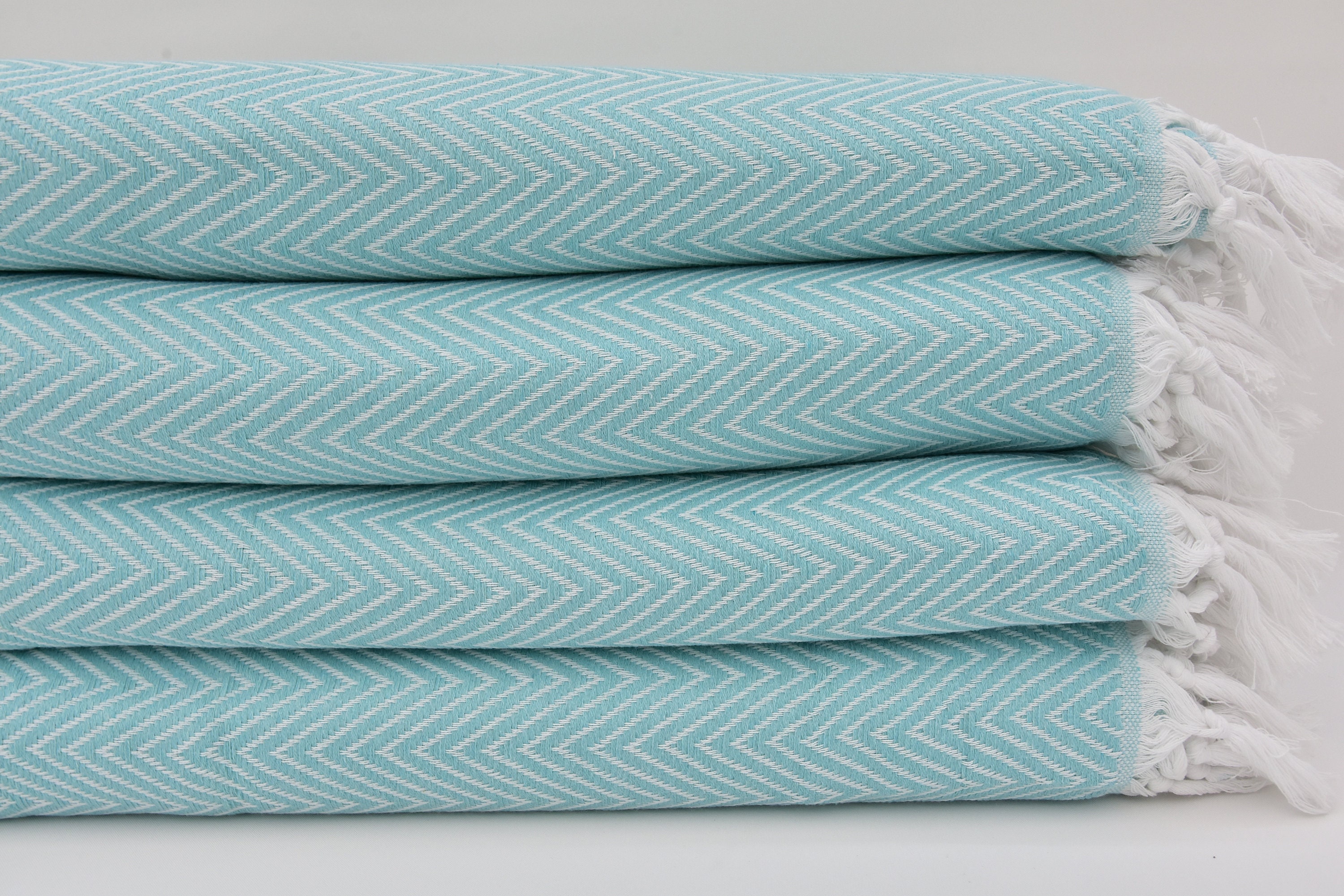 "Coperta verde menta, coperta in cotone, asciugamano turco, coperta da spiaggia, copriletto turco, coperta turca 79\"x89\" coperta turca I-104"