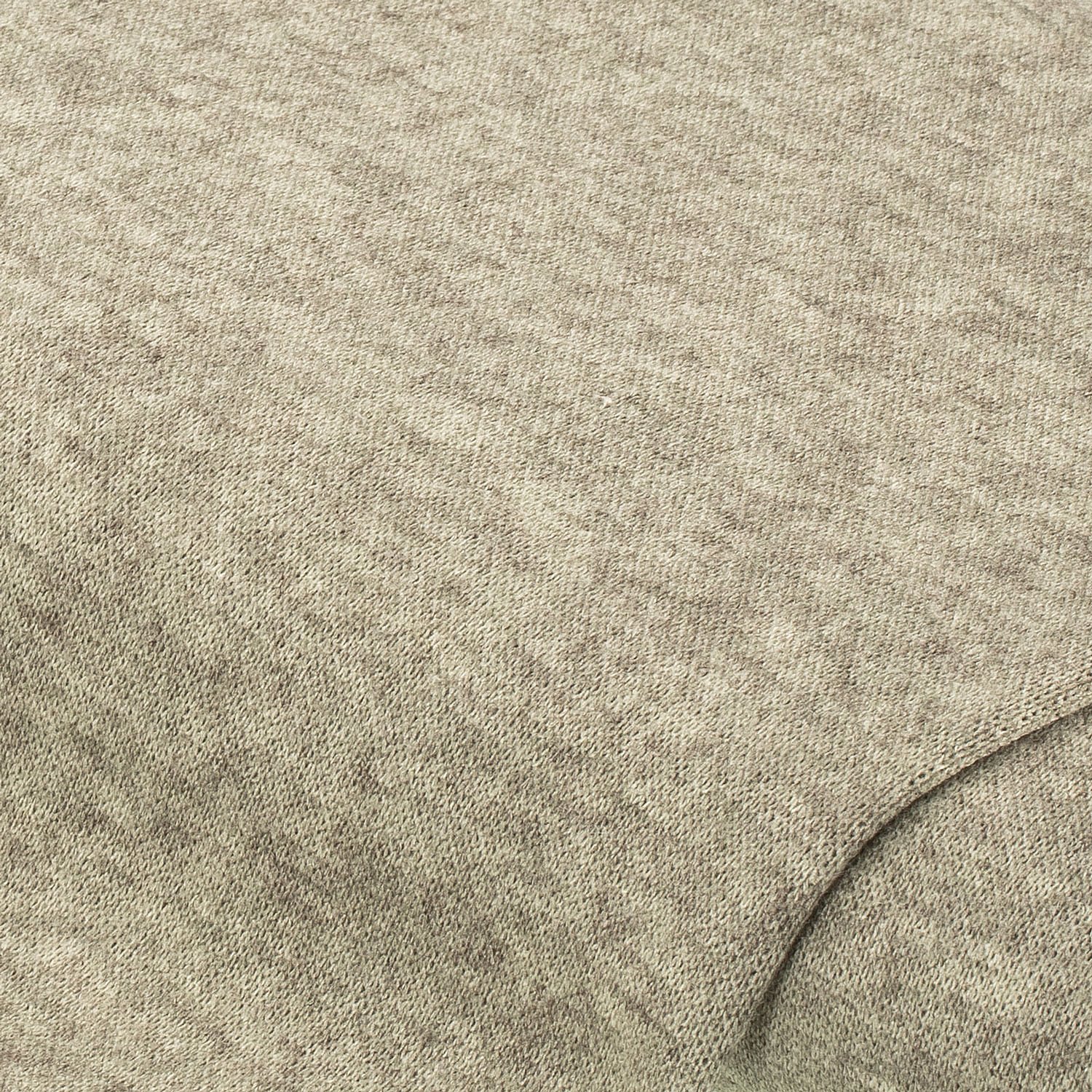 Strickstoff Uni, olivgrün meliert