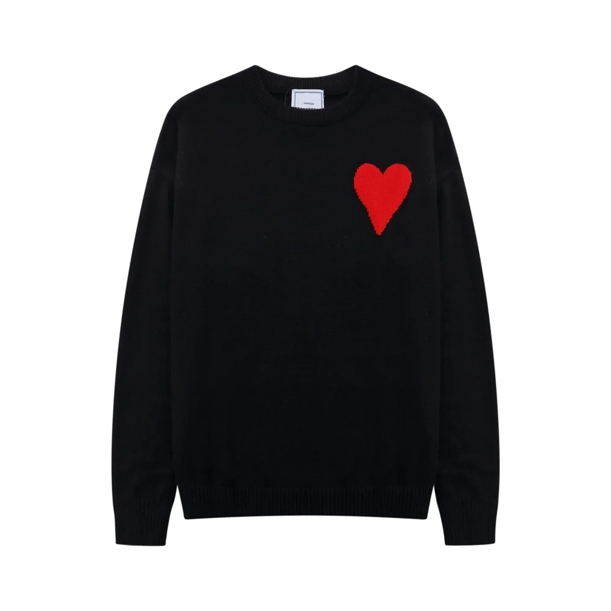 Sweatshirt Women's And Men's Clothing Autumn Men's Fashion Sweatshirt A Letter Heart Embroidered Pullover Casual Loose Cotton
