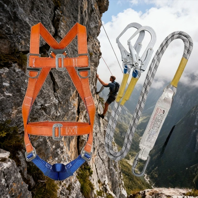 Harnais de sécurité multifonctionnel pour le travail en haute Altitude en plein air, Protection contre les chutes, gilets de sécurité réglables, équipement de Protection de sécurité