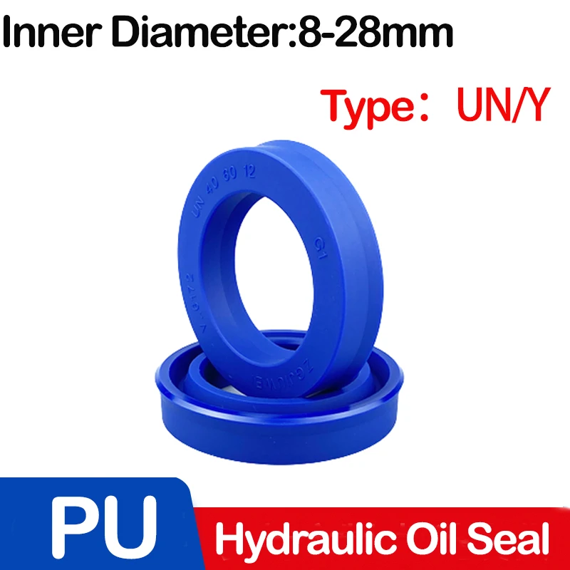 Hydraulische Dichtung der radialen Welle (IDxODxTHK), ID 8–28 mm, Polyurethan-Kolbenwelle, Kolbenstange, PU-Einzellippe, U-Cup-Öldichtung, O-Ring Image