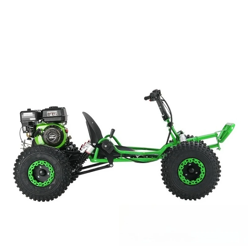 Offroad-Vierrad-Drift-Kart mit zwei Stoßdämpfern und Rückwärtsgang für jedes Gelände Image