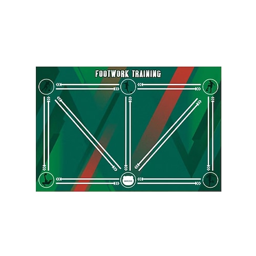 Fußballtrainingsfläche, rutschfester, geräuschdämmender Kieselgurteppich, Heimtrainingsrasen-Serie Image