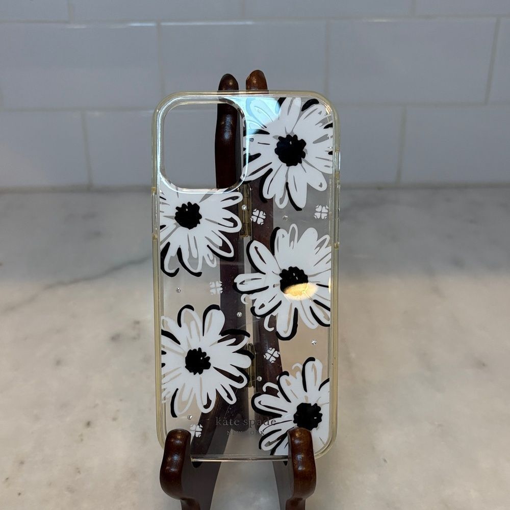 Kate Spade Cell Phones & Accessories | Kate Spade Iphone 11 Pro Max Floral Phone Case | Color: Black/White | Size: Os