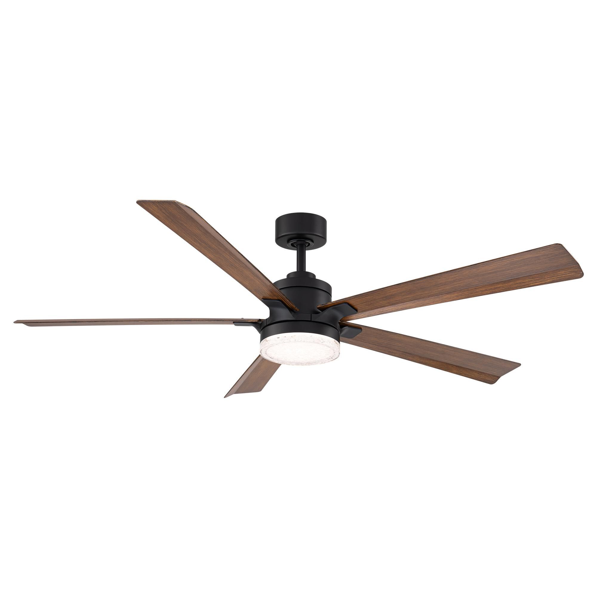 Modern Forms Radiant 64 Inch Ceiling Fan with Light Kit - FR-D2603-64C-MB/DK