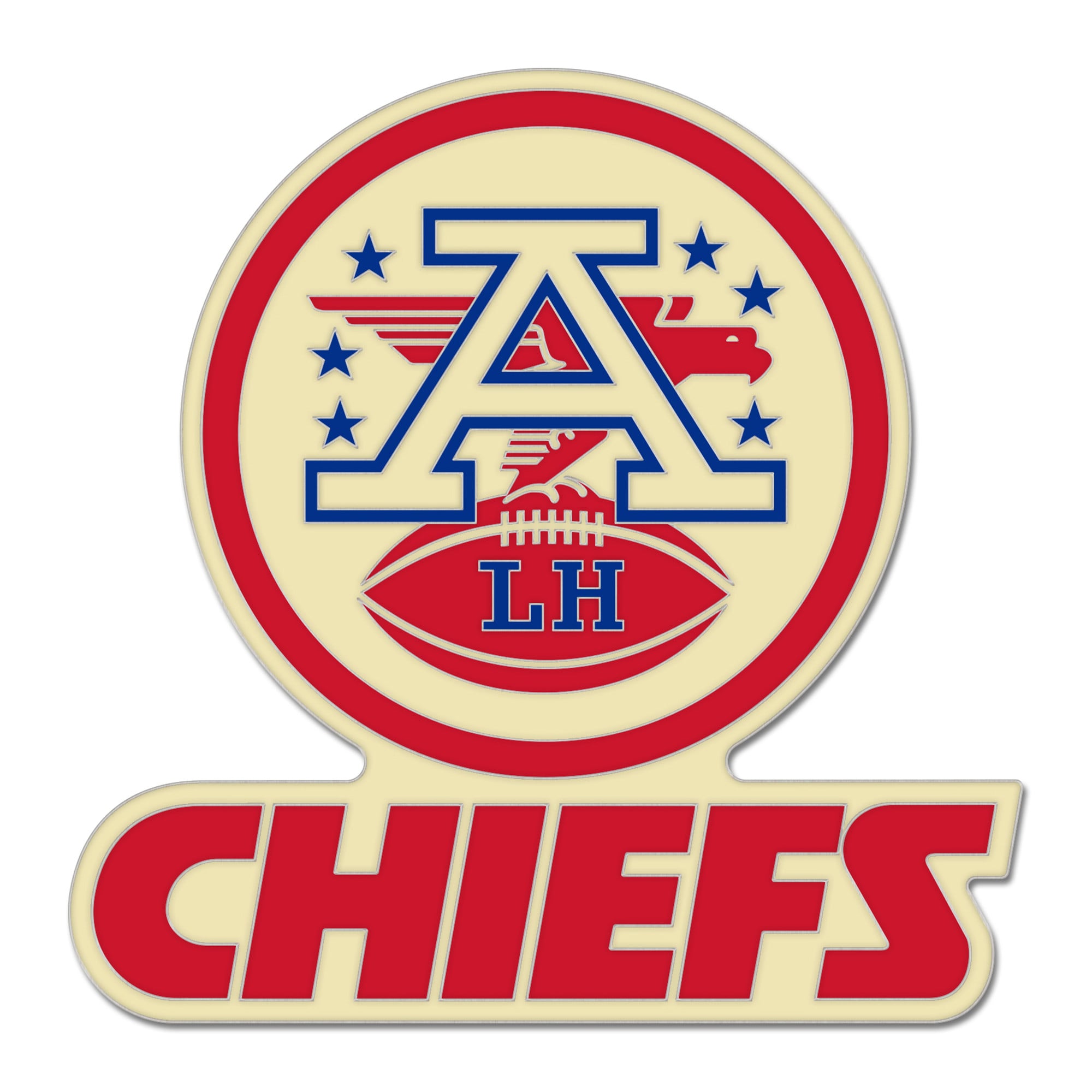 Kansas City Chiefs Retro Pin-Abzeichen