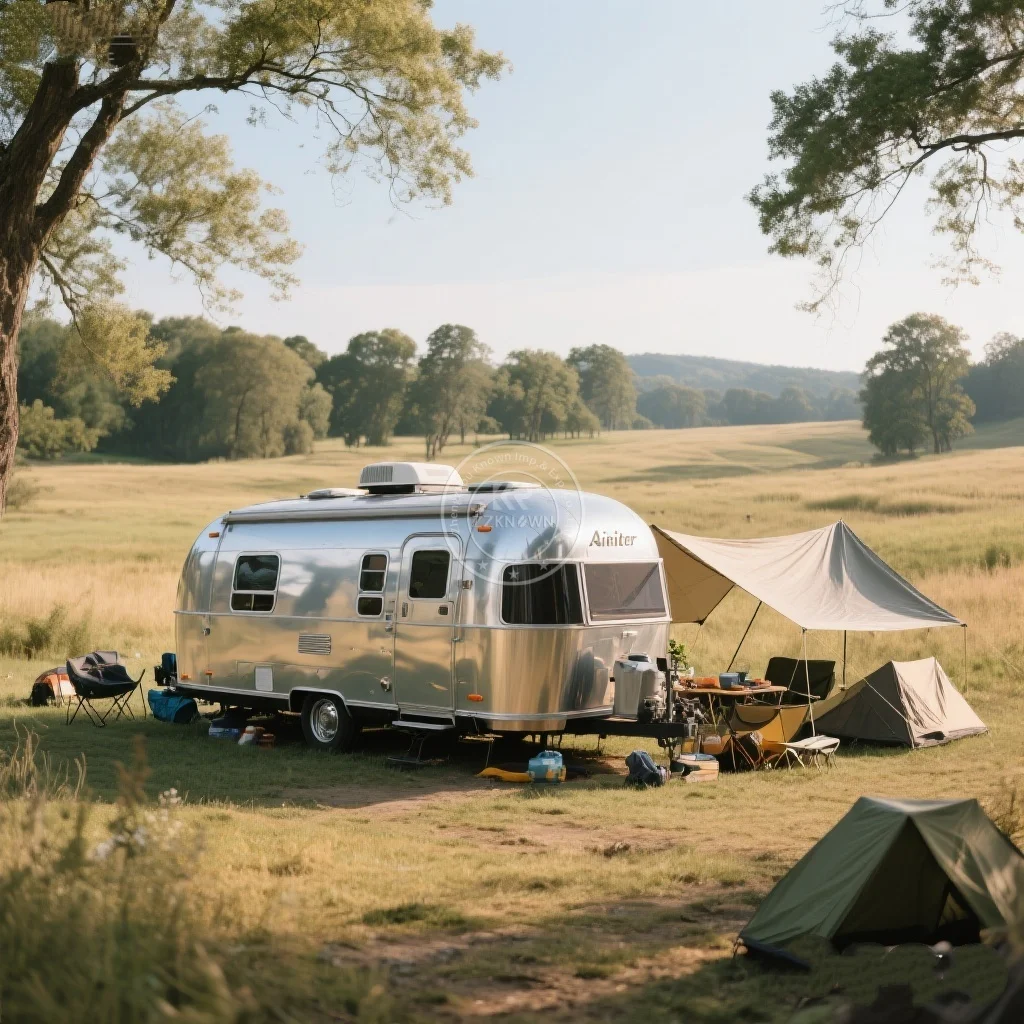 2025 Fortschrittlicher chinesischer Wohnwagen und Reisemobil, voll ausgestatteter RV-Anhänger zum Verkauf, Campinganhänger