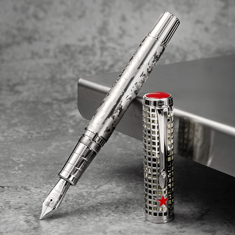 LT Hongdian WA35 Space Collection Füllfederhalter in limitierter Auflage, Premium-Kalligraphie-Schreibinstrument, inspiriertes Design für Luft- und Raumfahrt Image