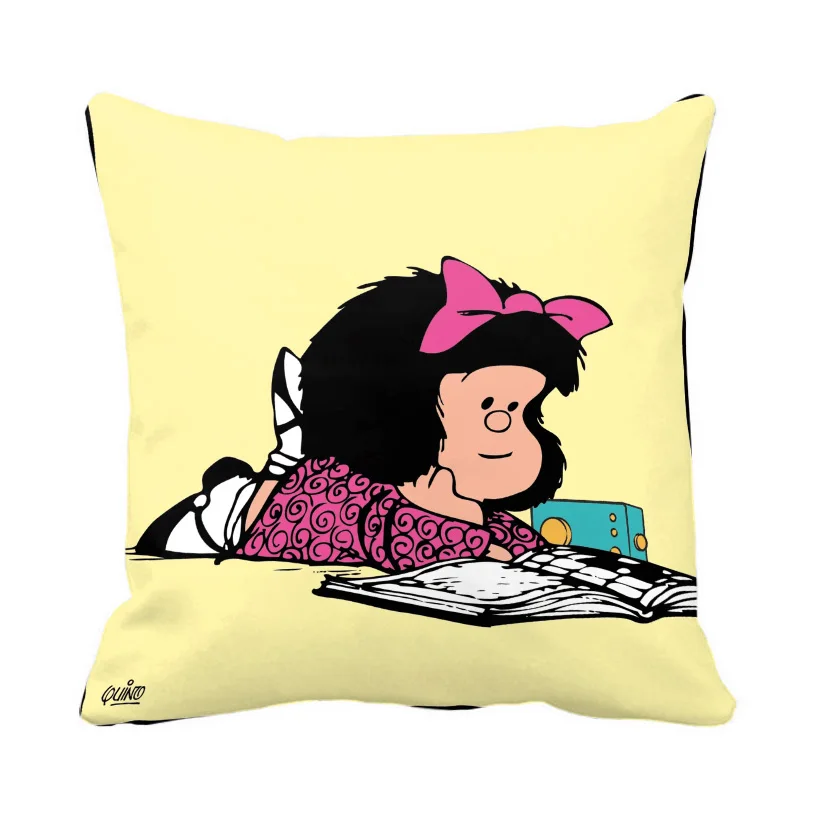 Dekorative Kissen für Sofa Mafalda Körperkissenbezug 40x40 Paar Kissen Kissenbezüge 50x50 Kissenbezug 45x45 Kissenbezüge Image