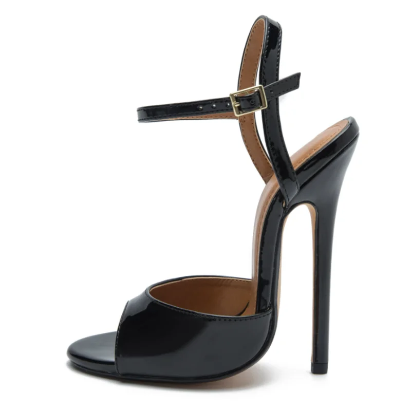 2024 neue Sommer Damen Party Frau Sandalen Sexy frauen Schuhe Offene spitze Hohl 14 CM Mode Zeigen High Heels 8-16 17 Image
