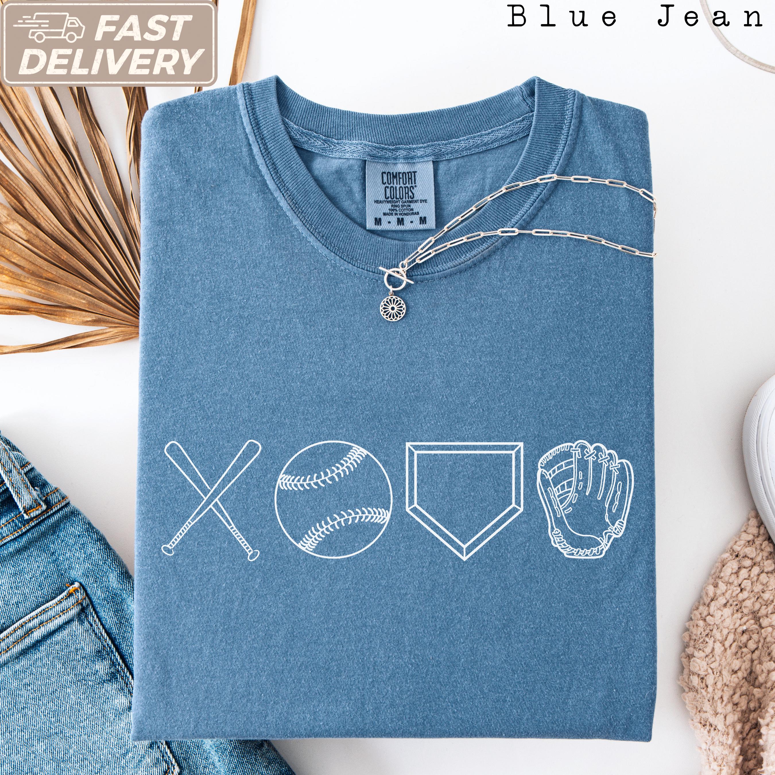 Maglietta da baseball Comfort Colors Maglietta da baseball Tis the Season Regali da baseball Maglietta da baseball per mamma Maglietta da baseball per
