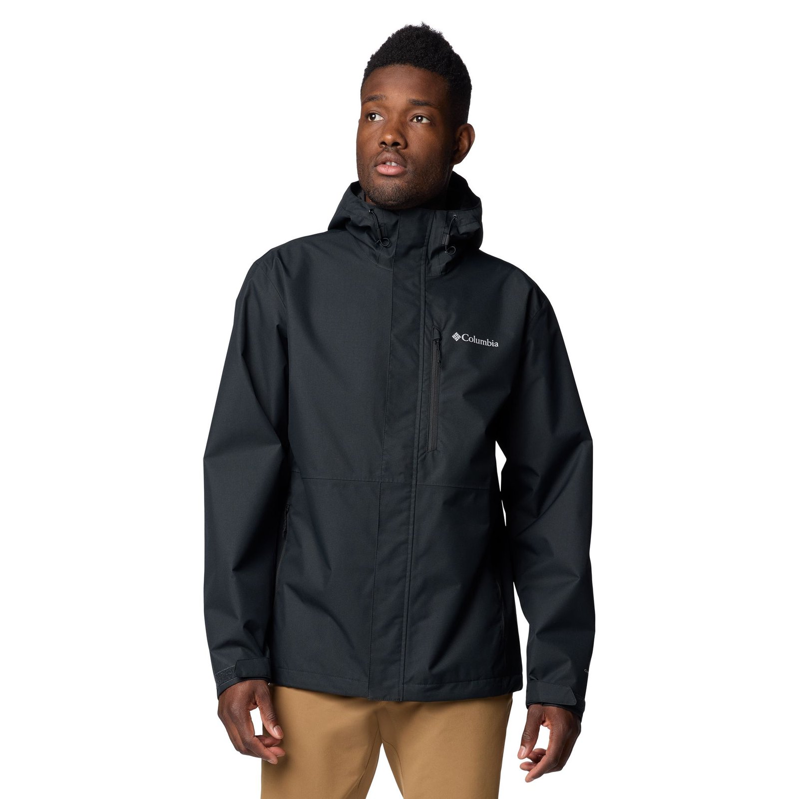 Columbia Men's Hikebound II Jacket (Size L) Black, Polyester