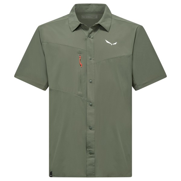 Salewa - Puez S/S Shirt - Hemd Gr 48 oliv