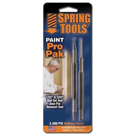 SPRING TOOLS PM407 Hinge Pin Spring Tools PM407 Nail Set and Hinge Pin Tool