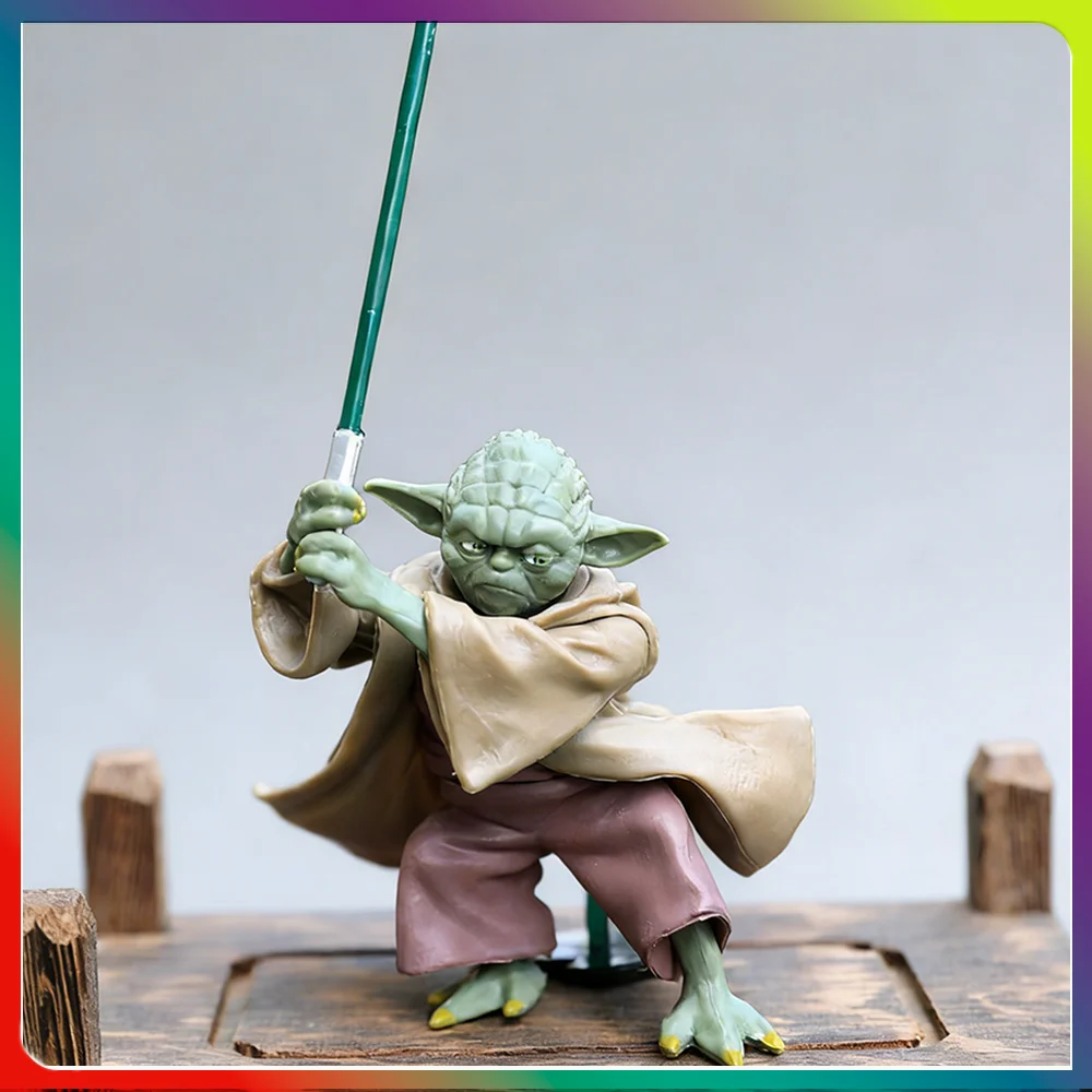 Star Wars Mandalorian Master YODA con Spada Action Figure Giocattoli