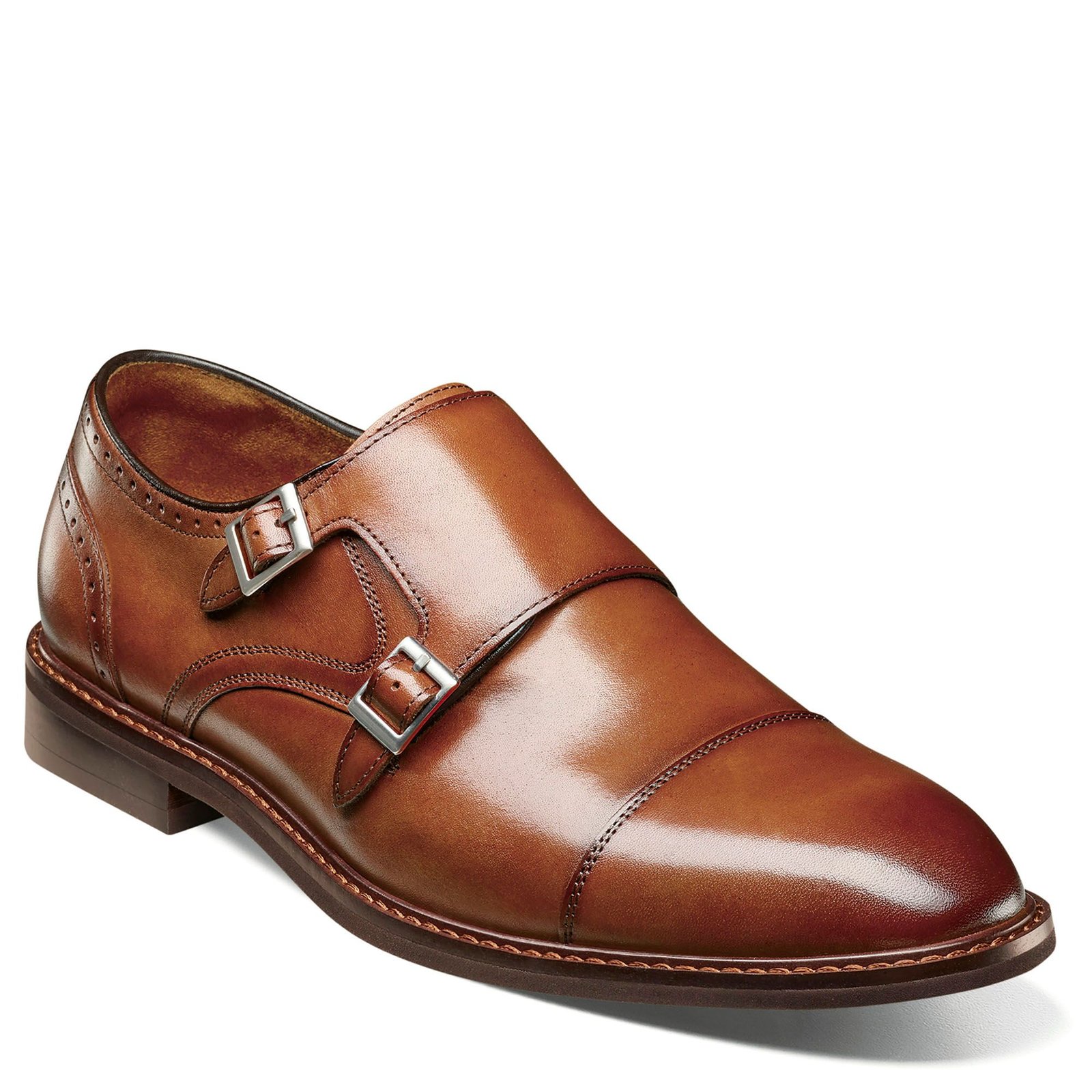 Stacy Adams Boswell - Mens 10.5 Brown Slip On W