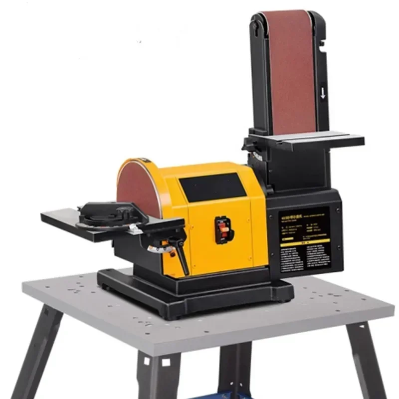 Neue Tragbare Schleifmaschine Multifunktions Bandschleifer Schleifer Schleifpapier Spitzer Tisch-typ Holzbearbeitung Image