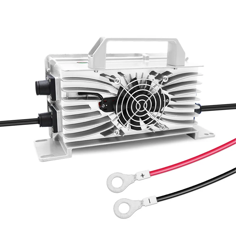 48 V (58,4 V) 25 A LifePO4 Lithium-Batterieladegerät für Golfwagen, Marine, Wohnmobil, Wohnmobil Image