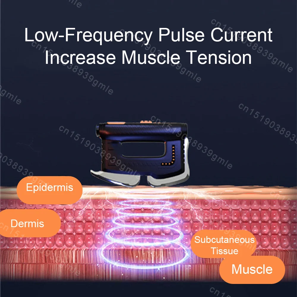 Elektrische Heizung Guasha Schaben Faszien Massage Bord Mikrostrom Zurück Heiße Kompresse Massage Gun Körper Guasha Faszien Massage Gun Image