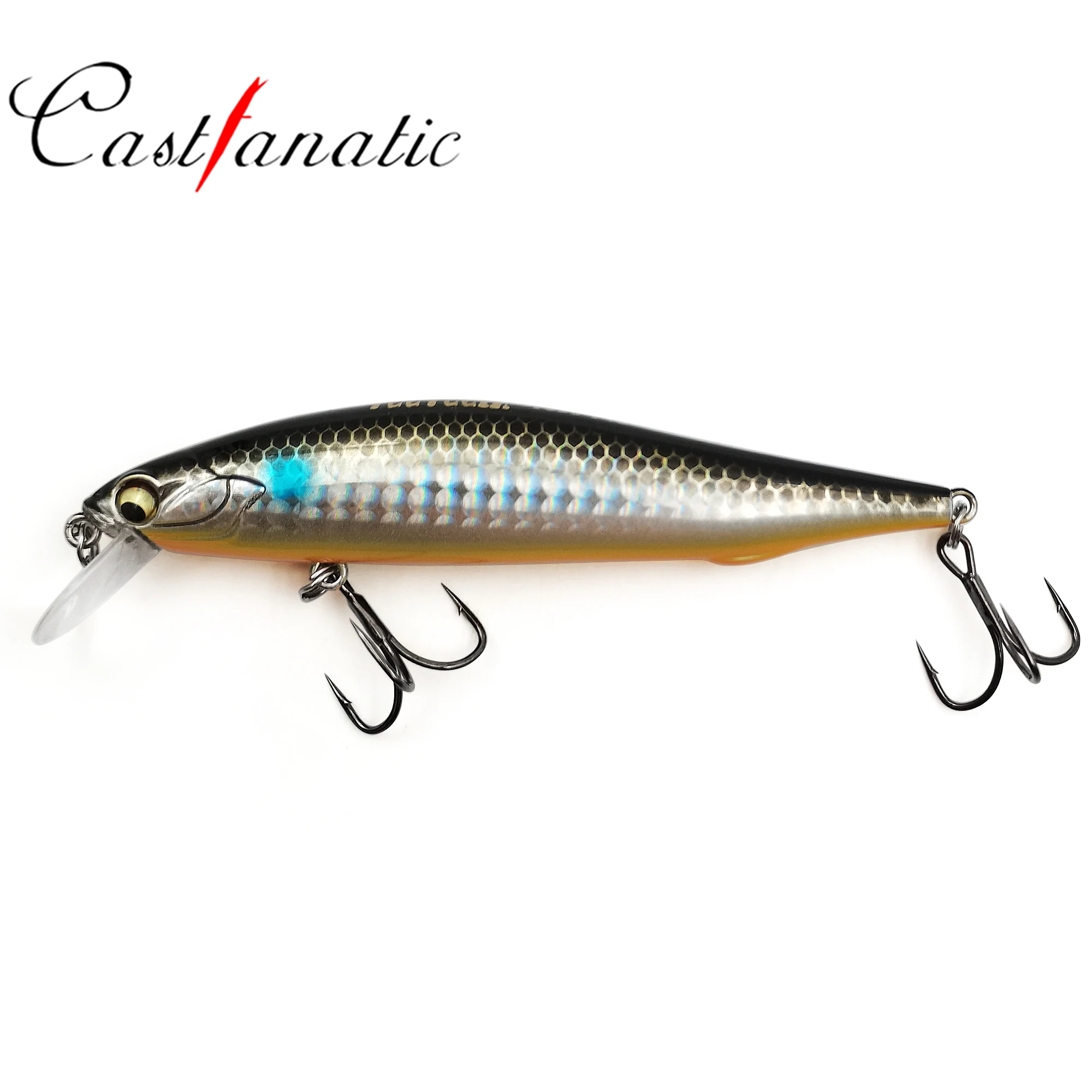 Castfanatic brand assassin105 AR-C minnow köder wobbler 14g jerkbait langsam sinkender artificial köder für seebass hecht fisch köder Image