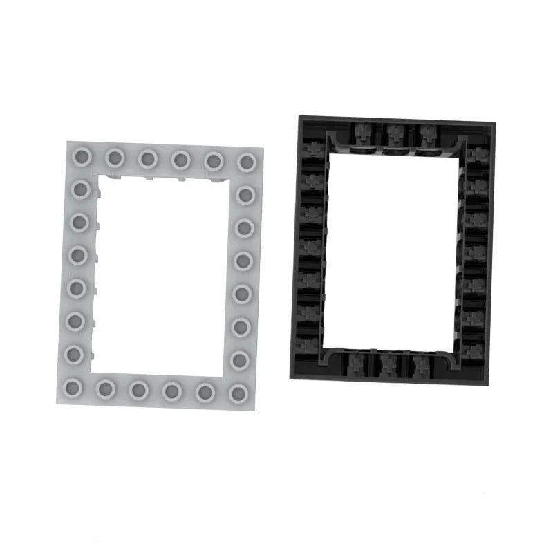 32532 ziegel 6x8 Offenen Ziegel Sammlungen Groß Modulare GBC Spielzeug Für Technische MOC Set 1Pcs DIY geschenk Verkauf Gebäude Block Image