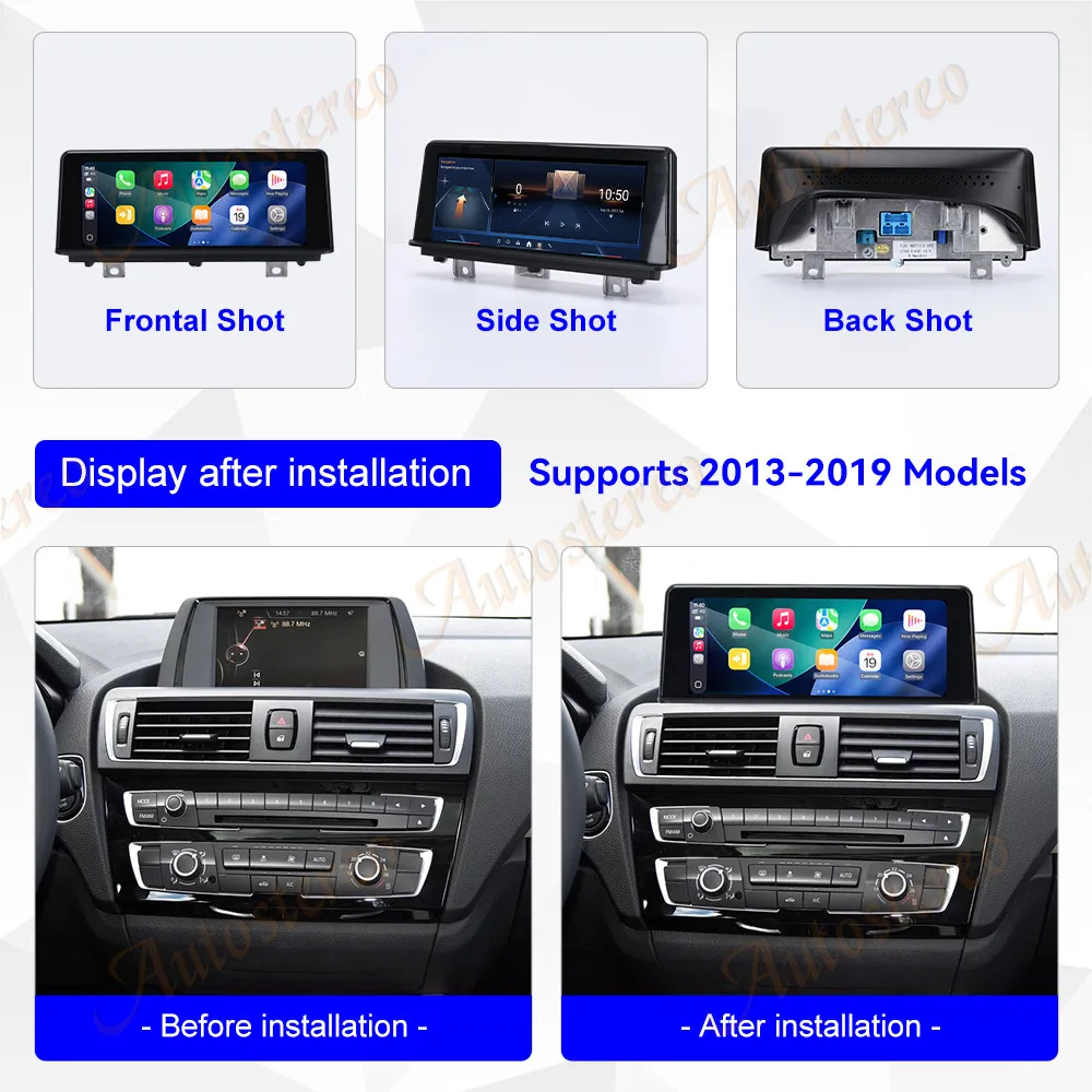 8,8 Zoll ID9 Android 14 Carplay Bildschirm Für BMW 1 Serie F20 F21 2013-2019 Auto Radio Multimedia Player GPS Navigation Kopf Einheit Image
