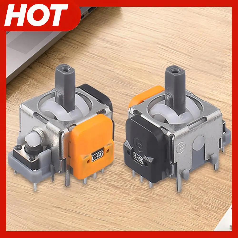 2 Stück Hall Elektromagnetischer Joystick Joystick-Sensor Ersatz-Analogstick 3D Analog-Joystick für PS4/PS5/Xbox/Switch Pro Image
