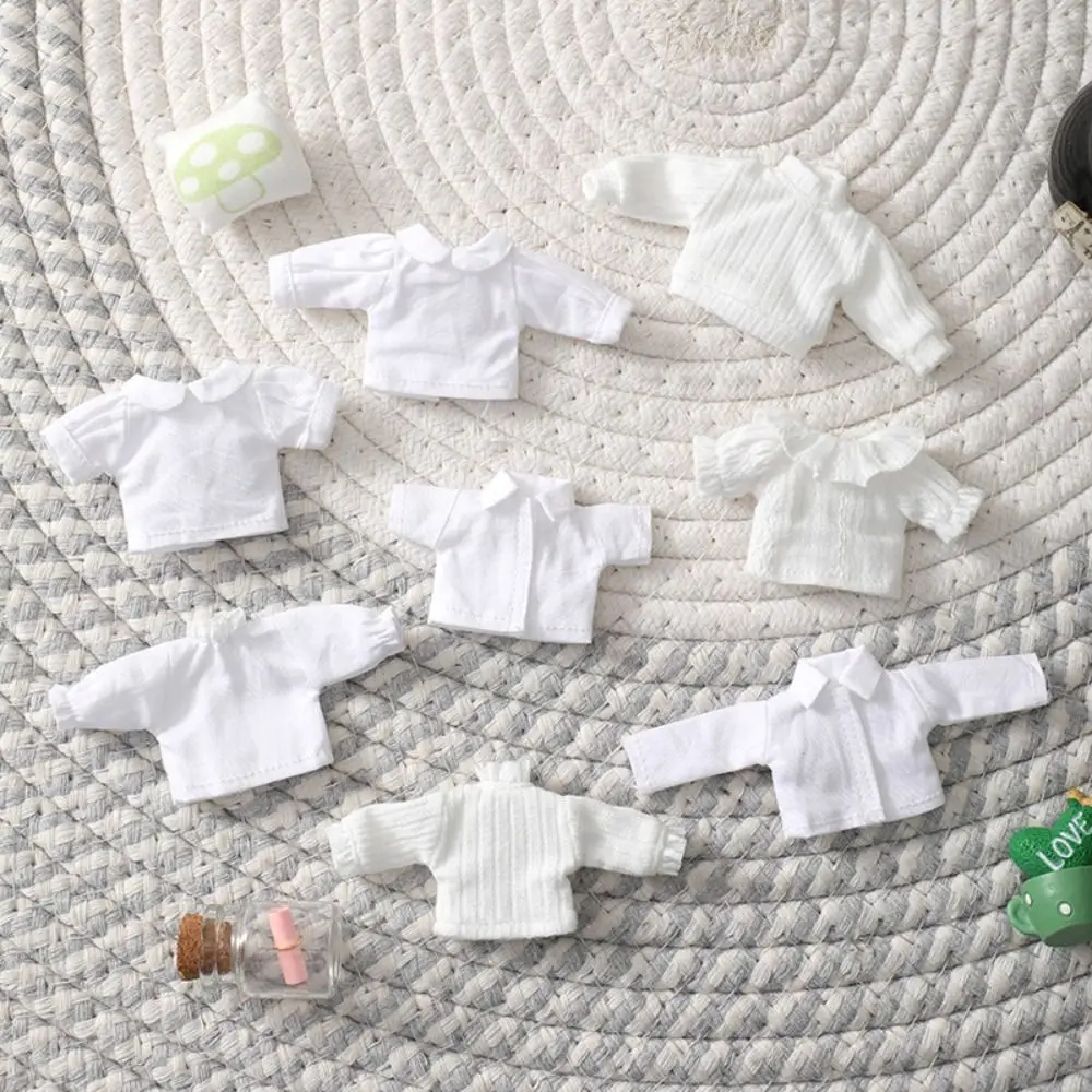 Mode Shirt Legging für 1/11 ob11 Puppen für 1/12 bjd Puppen Kleidung Puppe T-Shirt Tops Freizeit kleidung Hemden Puppe Kleidung Zubehör Image