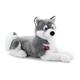 Trudi 8006529222765 Classic Dog Husky Marcus Approx. 40 cm, Size XXL, Soft Material, Plush Realistic Details, Washable, Cuddly Toy for Children