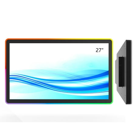 GreenTouch 27 LED-Framed Touch Monitor LCD Monitor with HDMI VGA DP Interface for Casino KTV