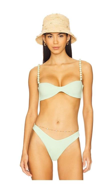 Asher Bikini Top - Orange - Peixoto Beachwear