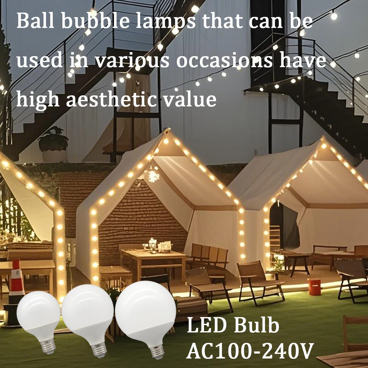 3PCS Energiesparende RA90 18W 15W 10W Led-lampe E27 G80 G95 G120 Globale Licht lampada Ampulle LED Glühbirnen Weiß Warm Weiß LED