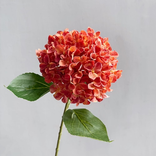 1 künstliche Hortensienblüte, 66 cm – realistische Seidenhortensie für Heimdekoration, Hochzeitsarrangements, Fotohintergrund, künstliche Blumen Image