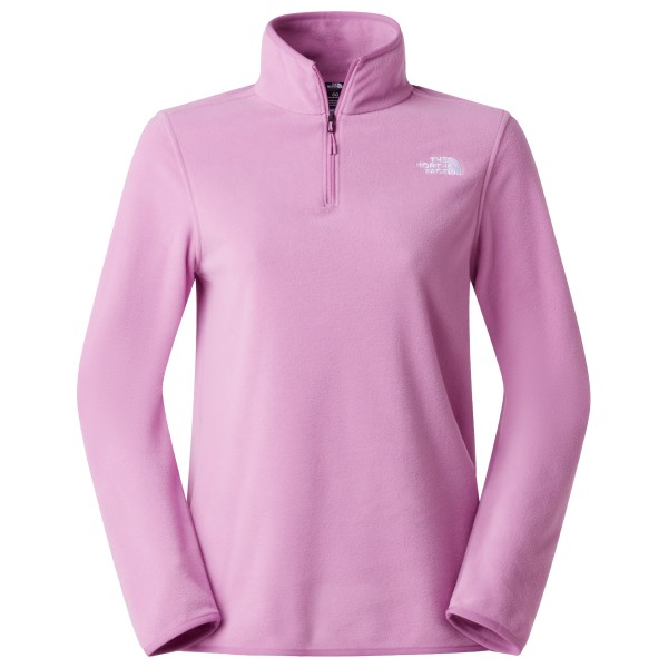 The North Face - Women's Glacier Fleece 1/4 Zip Jacket - Fleecepullover Gr L rosa
