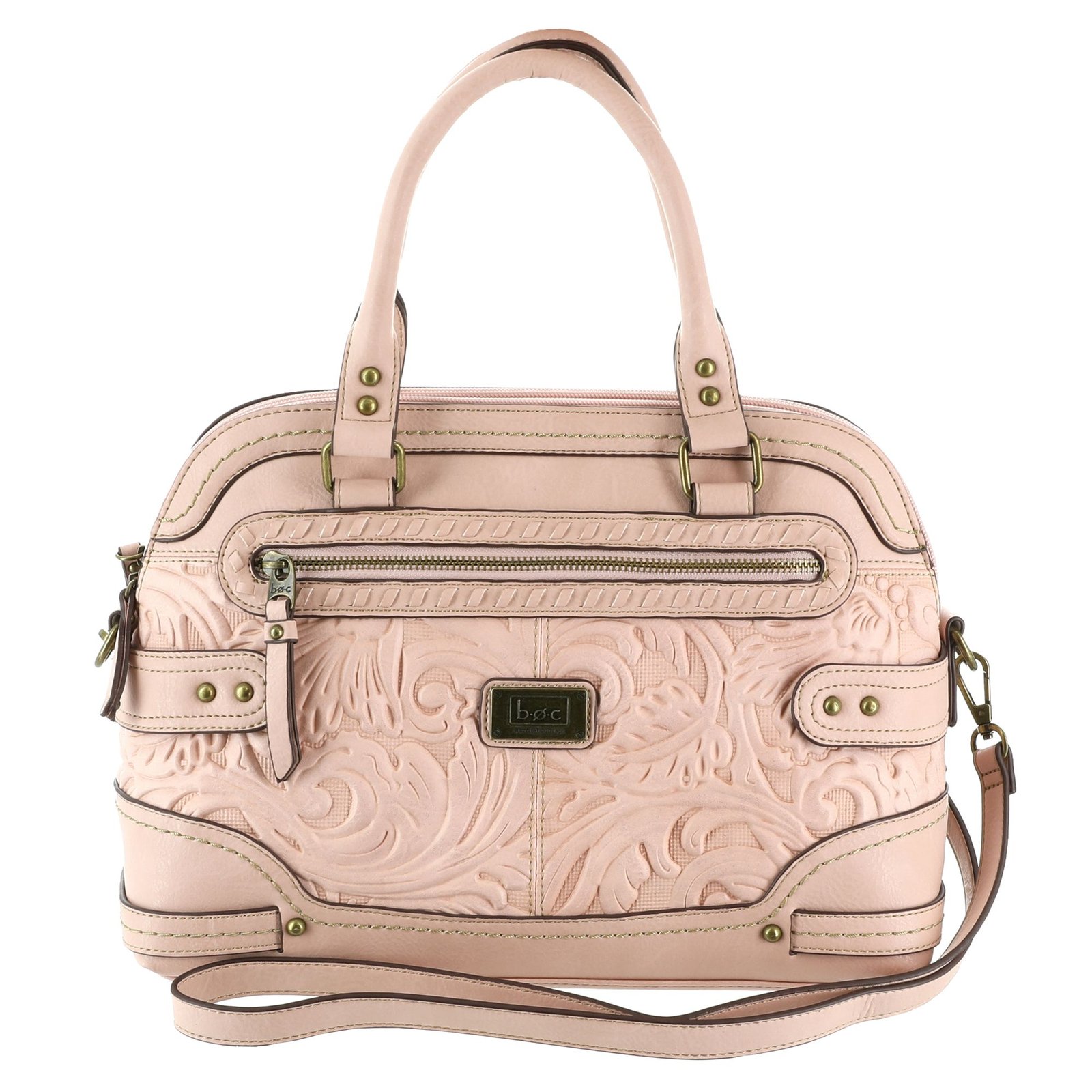 BOC Weston Tooling Satchel Blush