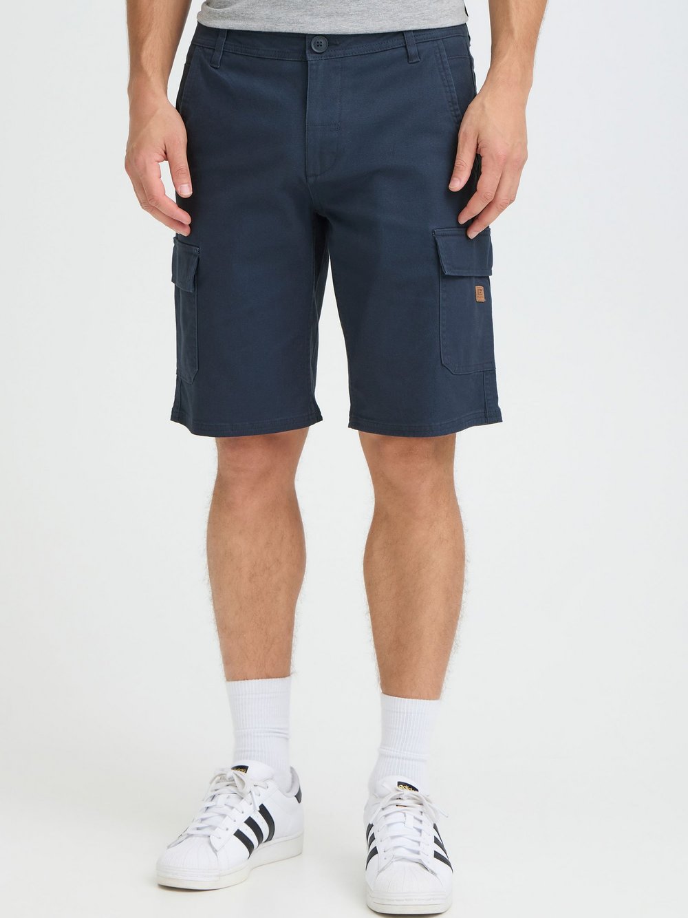 BLEND Cargoshorts Herren blau, M Image
