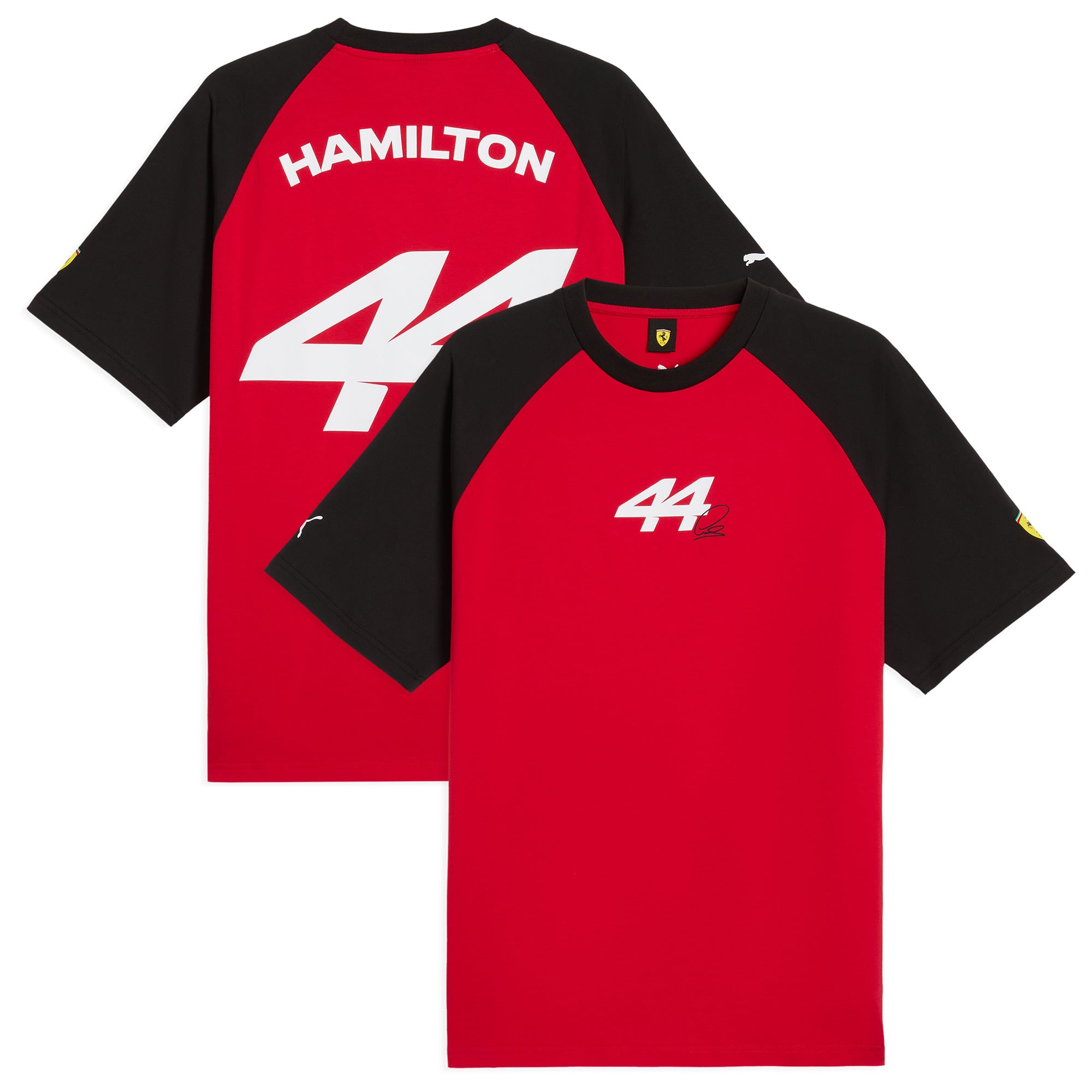 T-shirt Pilotes Scuderia Ferrari 2026 - Rouge - unisexe Taille: 2XL