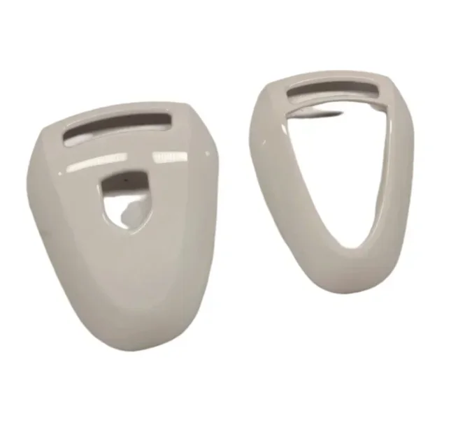 WEISS glänzendes Schlüsselgehäuse, Schlüsselabdeckung für Porsche 911 997, Boxster 987, Cayman für Porsche Black Head Remote Key Image