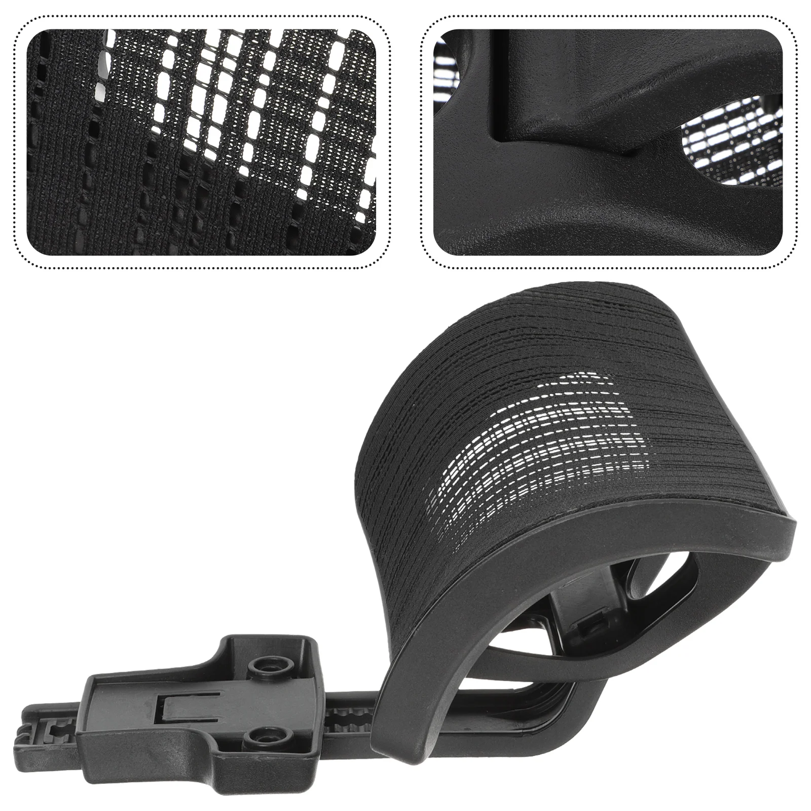 Nackenschutz Stuhl Kopfkissen verstellbares Heben Computer kissen Eisen Kopfstütze Arbeit Nachrüstung Büro Image