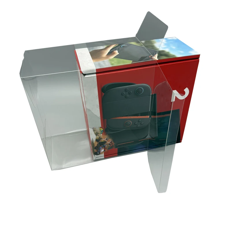 Transparente, durchsichtige Box für NS2 für SWITCH 2-Konsolenbox, Aufbewahrungsbox aus PET-Kunststoff Image