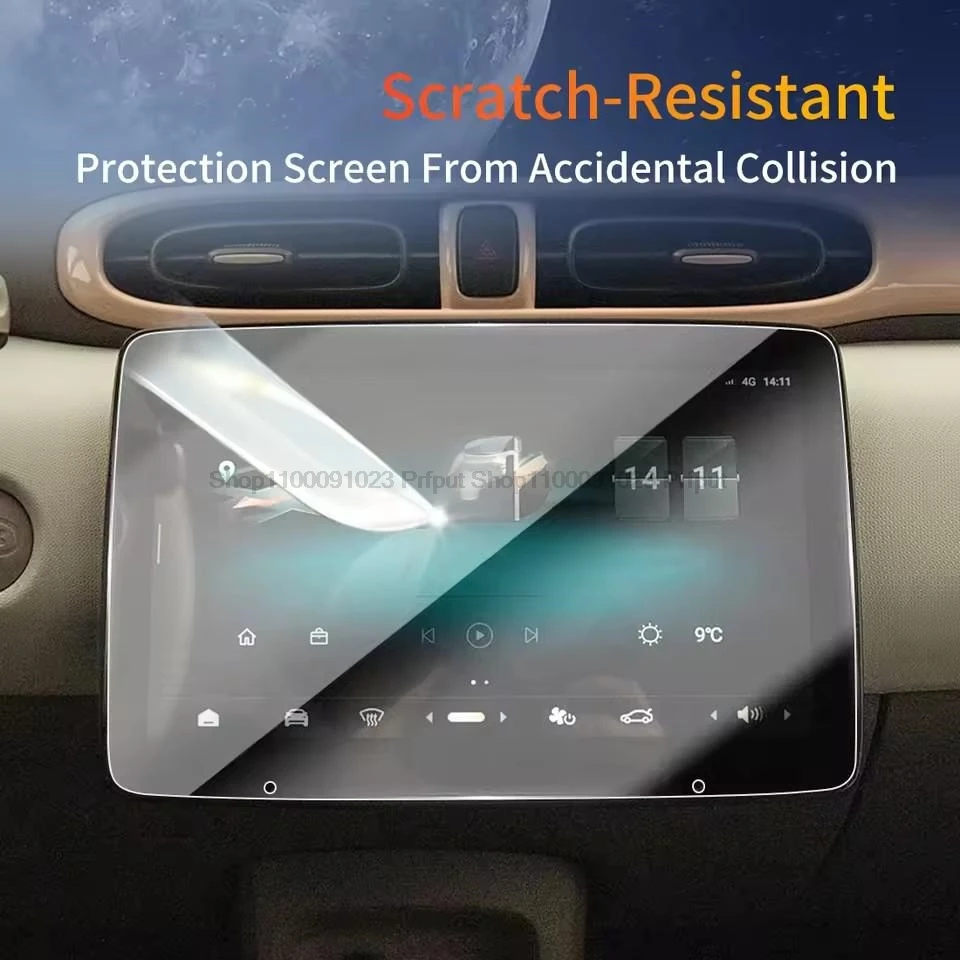 Für Leapmotor T03 2023 2024 2025 Auto Navigation Screen Protector Center Control Bildschirm Glas GPS Film Anti kratzer Zubehör Image